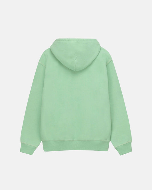 CONTRAST STITCH LABEL HOODIE