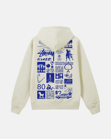 FELPA CON CAPPUCCIO E ZIP SARA